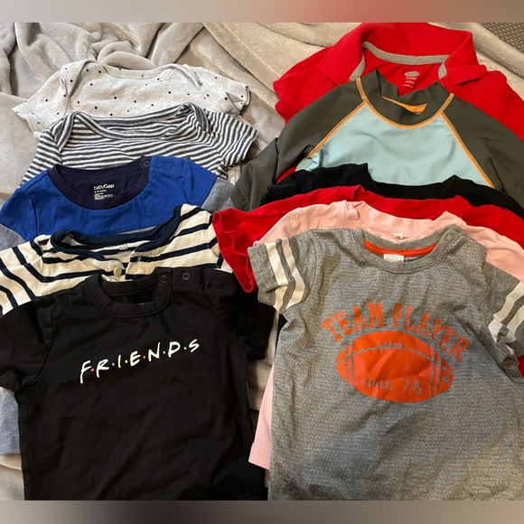 12-18m spring/summer boys lot - 11 pcs gently used - Picture 1 of 5